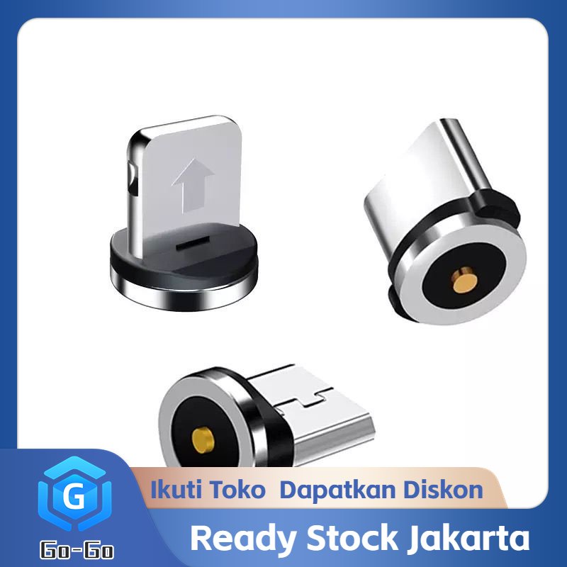 Casan Head Connector Micro USB Type C IOS Cable Plug