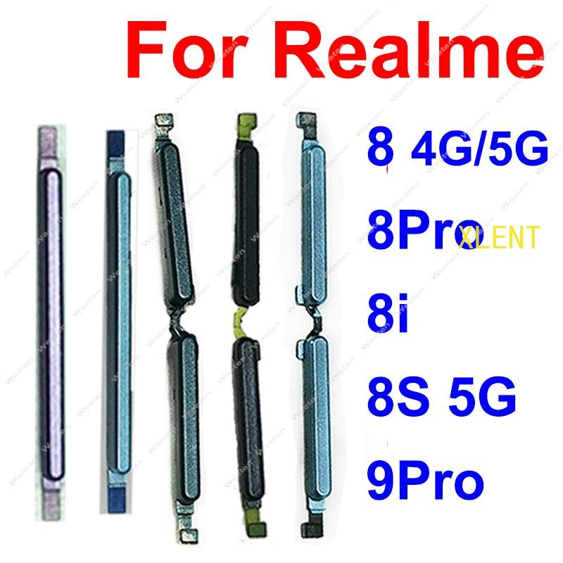 Power Volume Side Button For Realme 8 Pro 8i 8 8S 5G 9 Pro Side Key ...