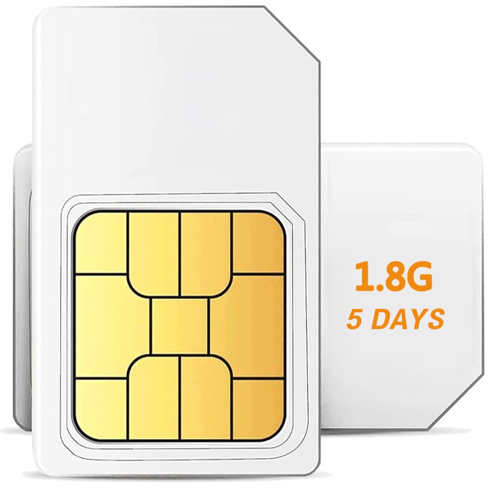 Data SIM Card for 5 Days,Unlimited Access,Mobile Phone Data