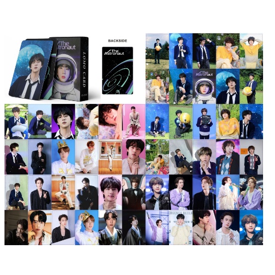 Pcs Box Jin Album The Astronaut Photocards Kim Seok Jin Lomo Cards