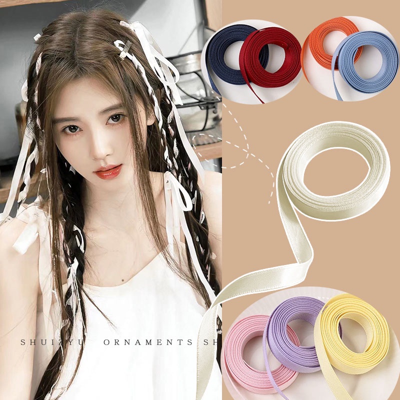 Colorful Satin Ribbon Double-Edge Satin Ribbon High Quality Wholesale ...