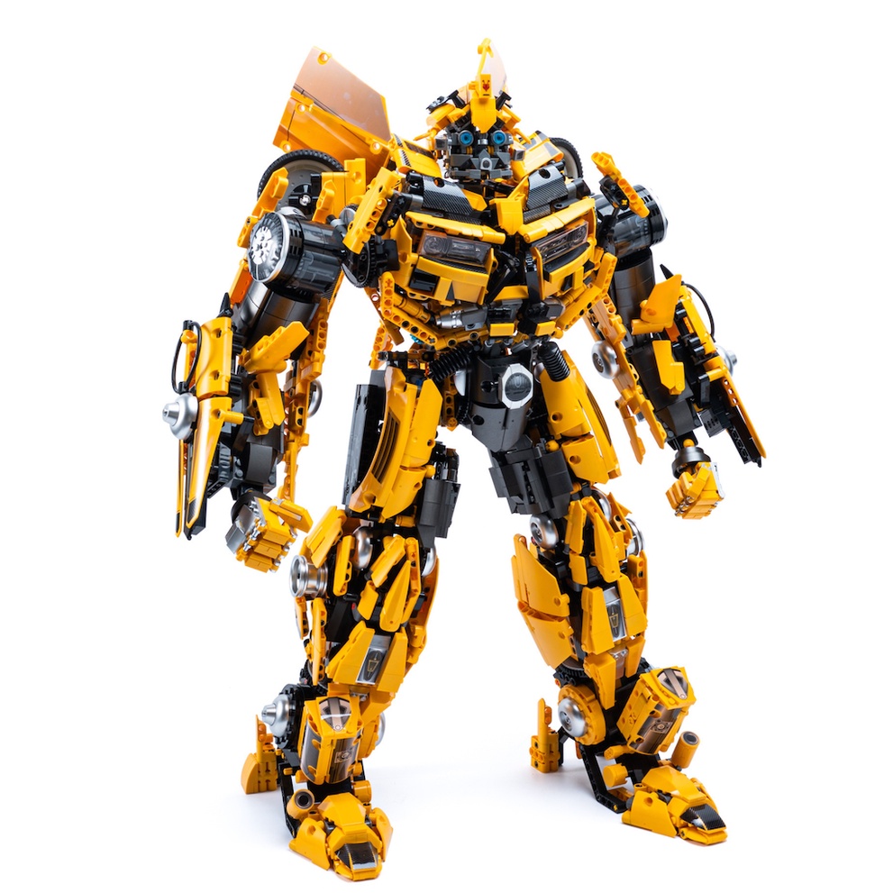 5692PCS MOC Large Transformer Bumblebee Figure Mecha Warrior Model Toy ...
