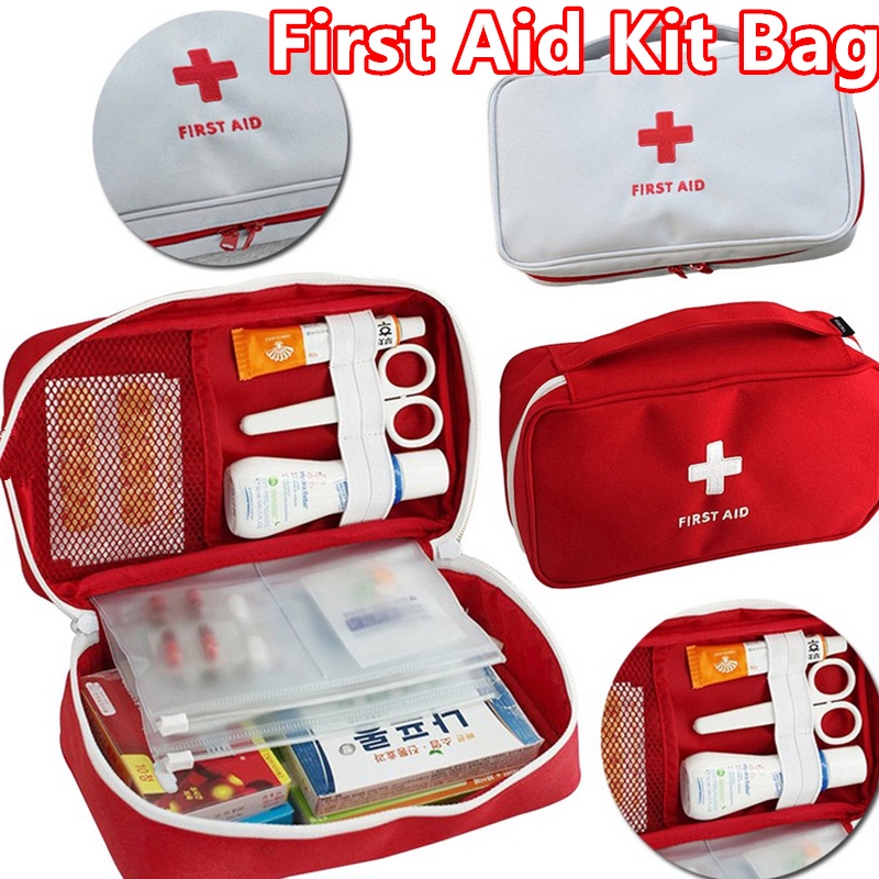 First Aid Kit Bag Portable Medical Pouch Set Outdoor Survival Rescue