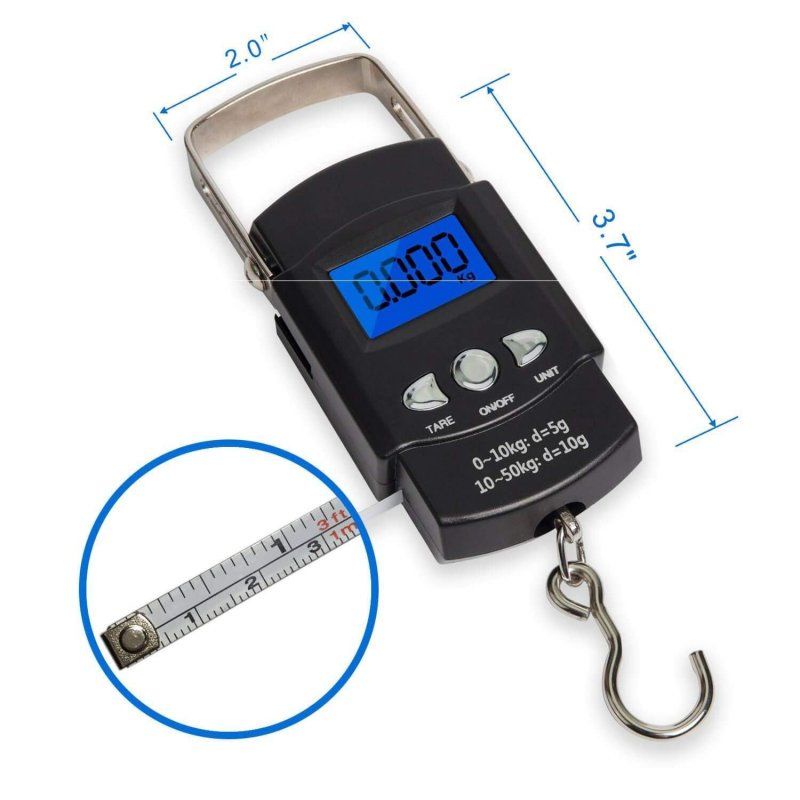 [Time-limited special offer] Mini Portable Electronic scale Strip ruler ...