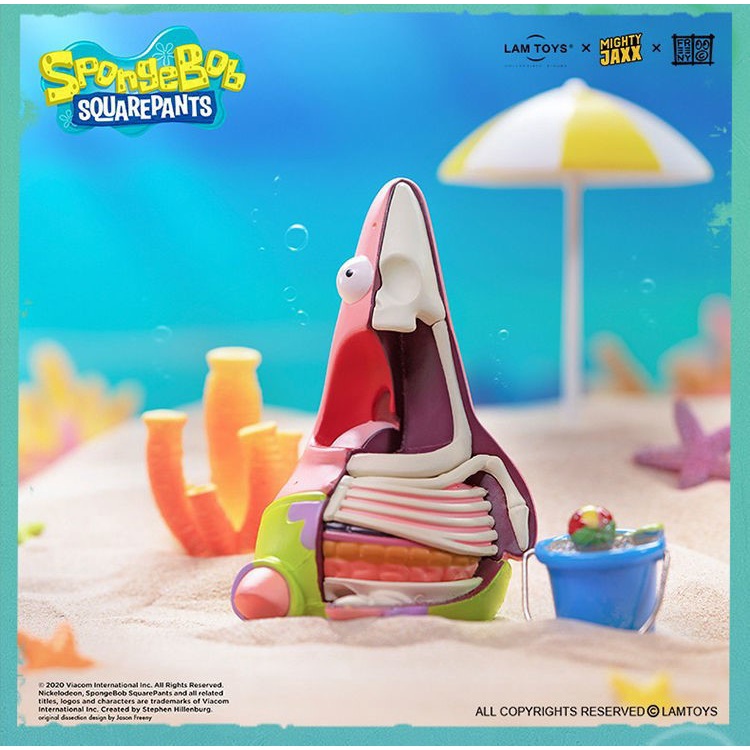 Mighty Jaxx Sponge Bob Square Pants Series Blind Box Mystery Box Random ...