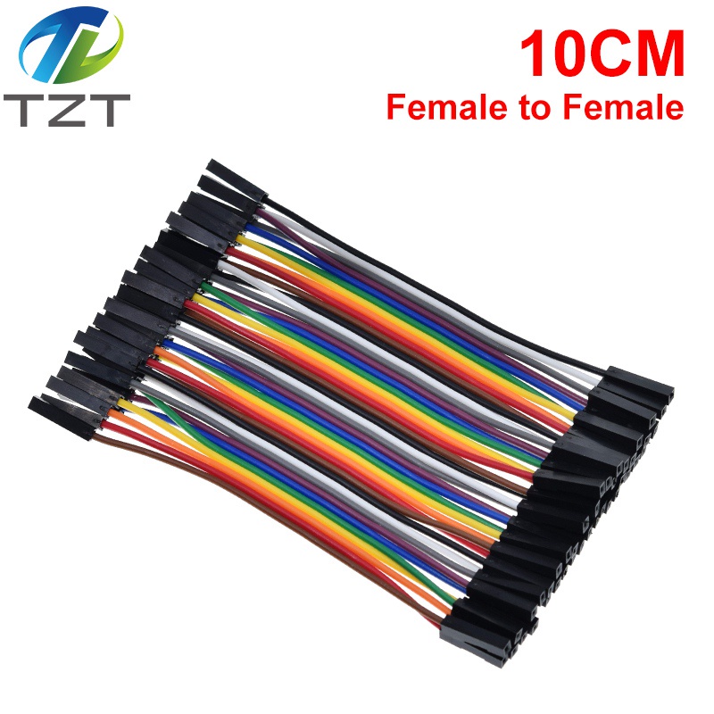 40pcs Tzt Dupont Line 102030cm Male To Male Female To Male And Female To Female Jumper Wire 6727