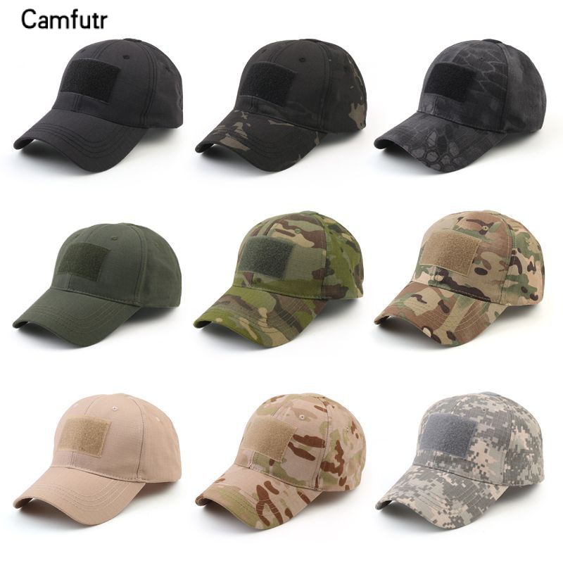 Camouflage Hat Outdoor Baseball Cap Simplicity Tactical Military Army ...