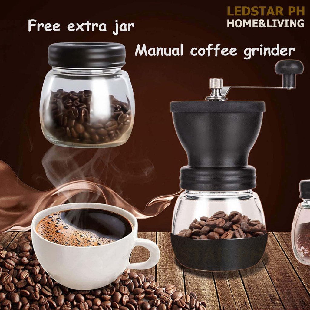 Manual Ceramic Coffee Grinder ABS Stainless Steel Grinder Shopee Philippines