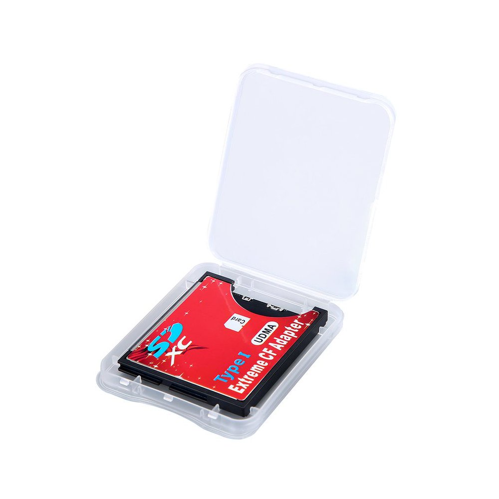 Secure Digital Memory Card To CF Flash Memory Card Adapter Reader ...