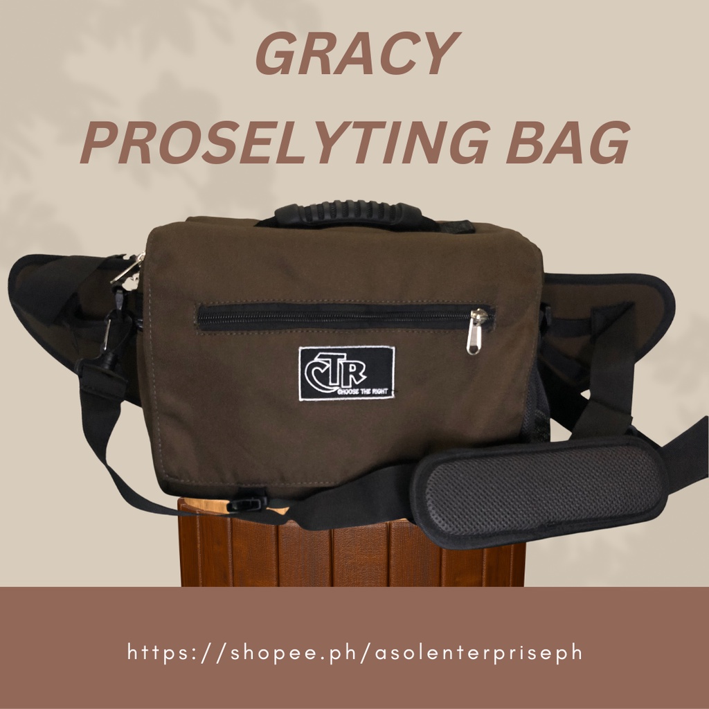 CTR Proselyting Missionary Bags For Elders & Sisters Gracy Bag