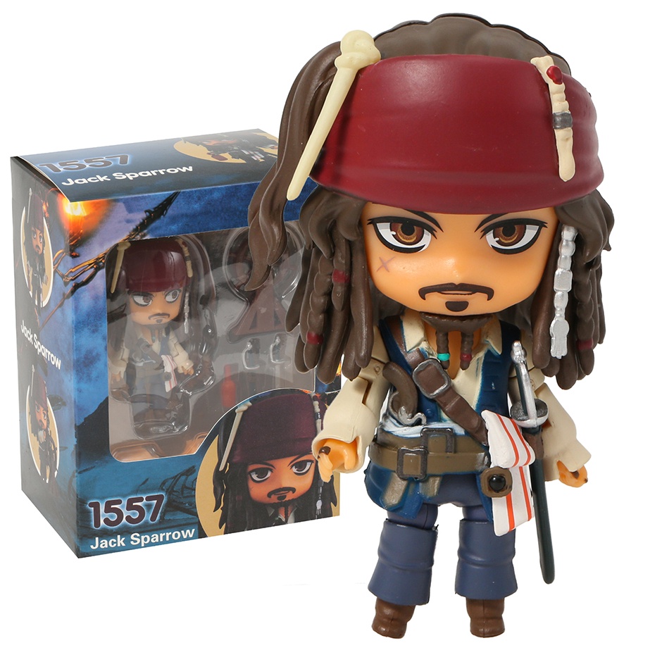 Figurine Good Smile Nendoroid 1557 – Jack Sparrow (Pirates Des Caraïbes) – Neuve