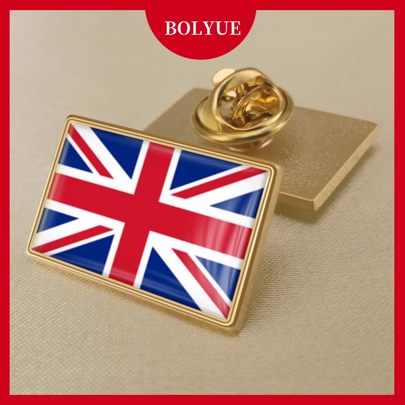 JEWEDECO Tischflagge Union Jack - Britische Mini-Flagge Mit Ständer