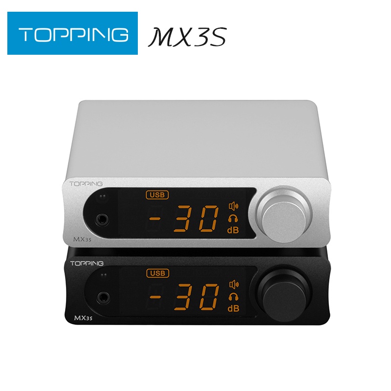 Topping MX3s Amplificador 62W x 2 Clase D Amplificador de