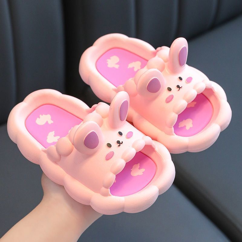 Children's Slippers Summer Home Non-slip Bathroom Slippers for Girls ...