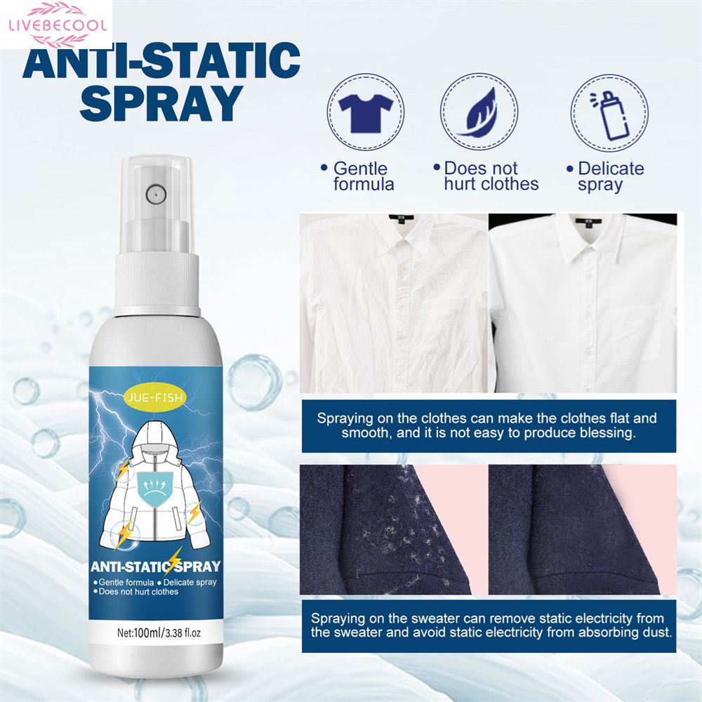 Down Jacket Antistatic Spray To Prevent Hair Static Electricity