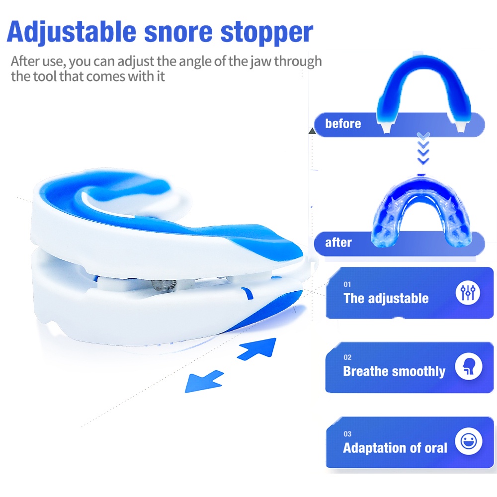 Anti Snoring Mouth Guard Braces Antisnoring Device Man Stopper Anti