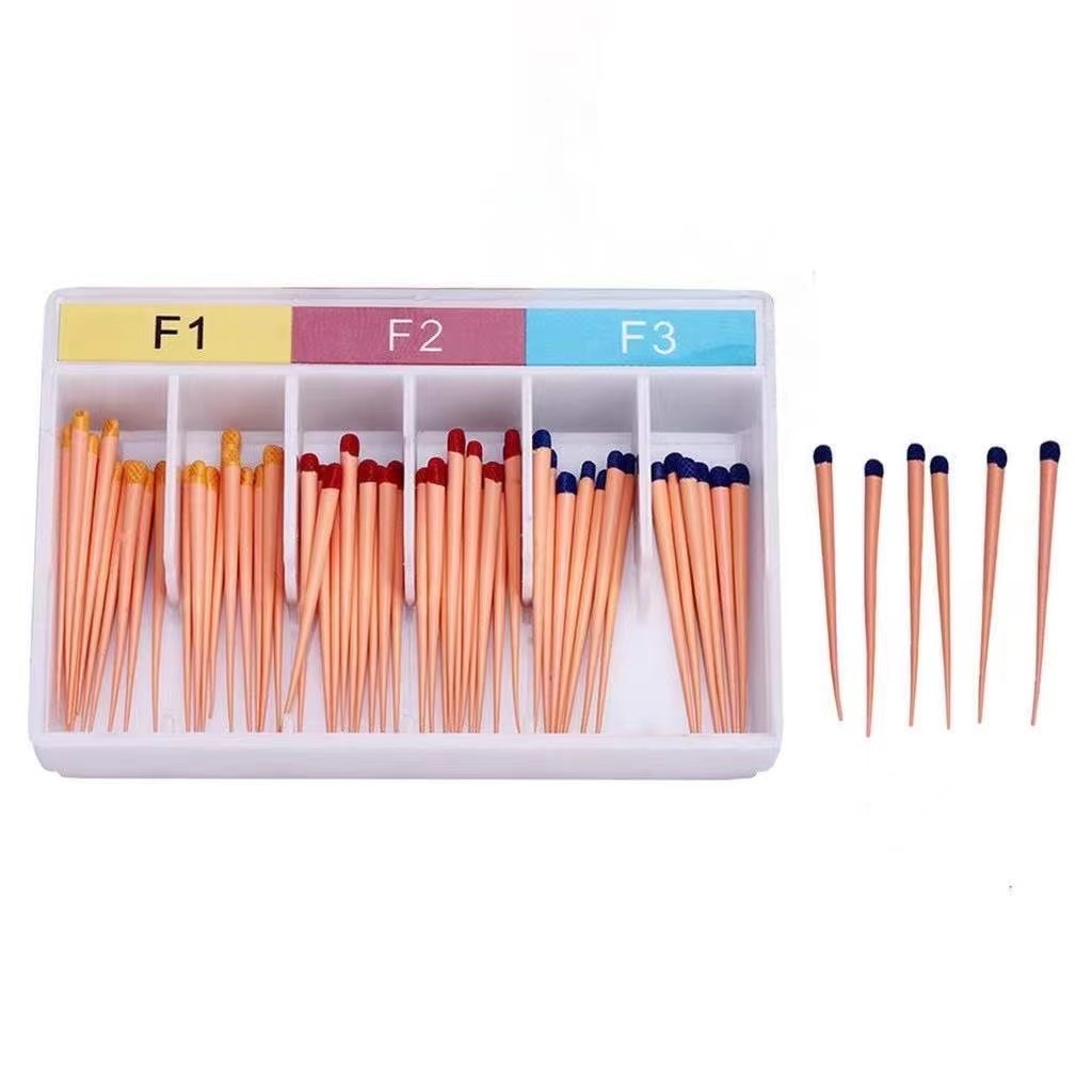 60 Points/box Dental Gutta Percha Points Protaper F1/F2/F2/F1F3