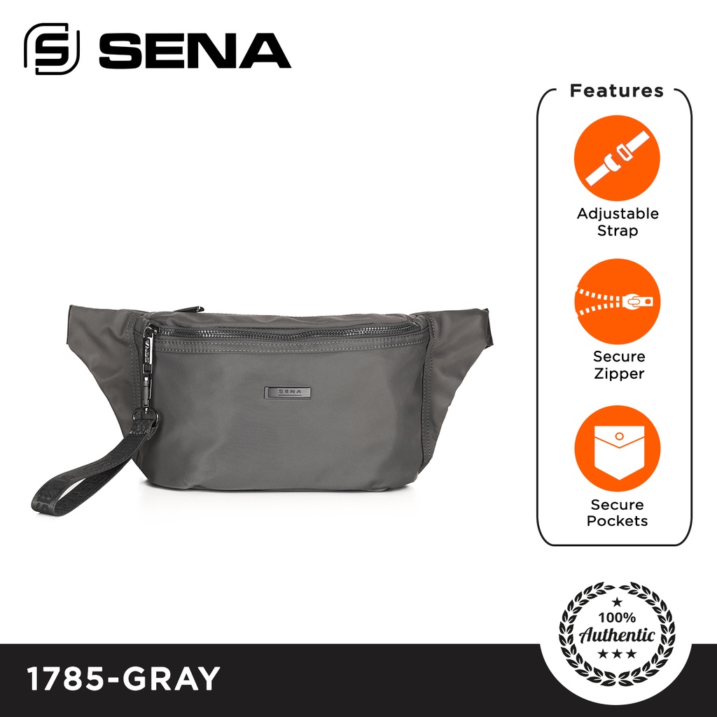 SENA 1785 Belt Bag Plain Shopee Philippines