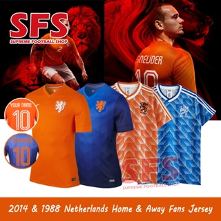 2223 Holland Home Size Van Dijk Orange Football Jersey Set