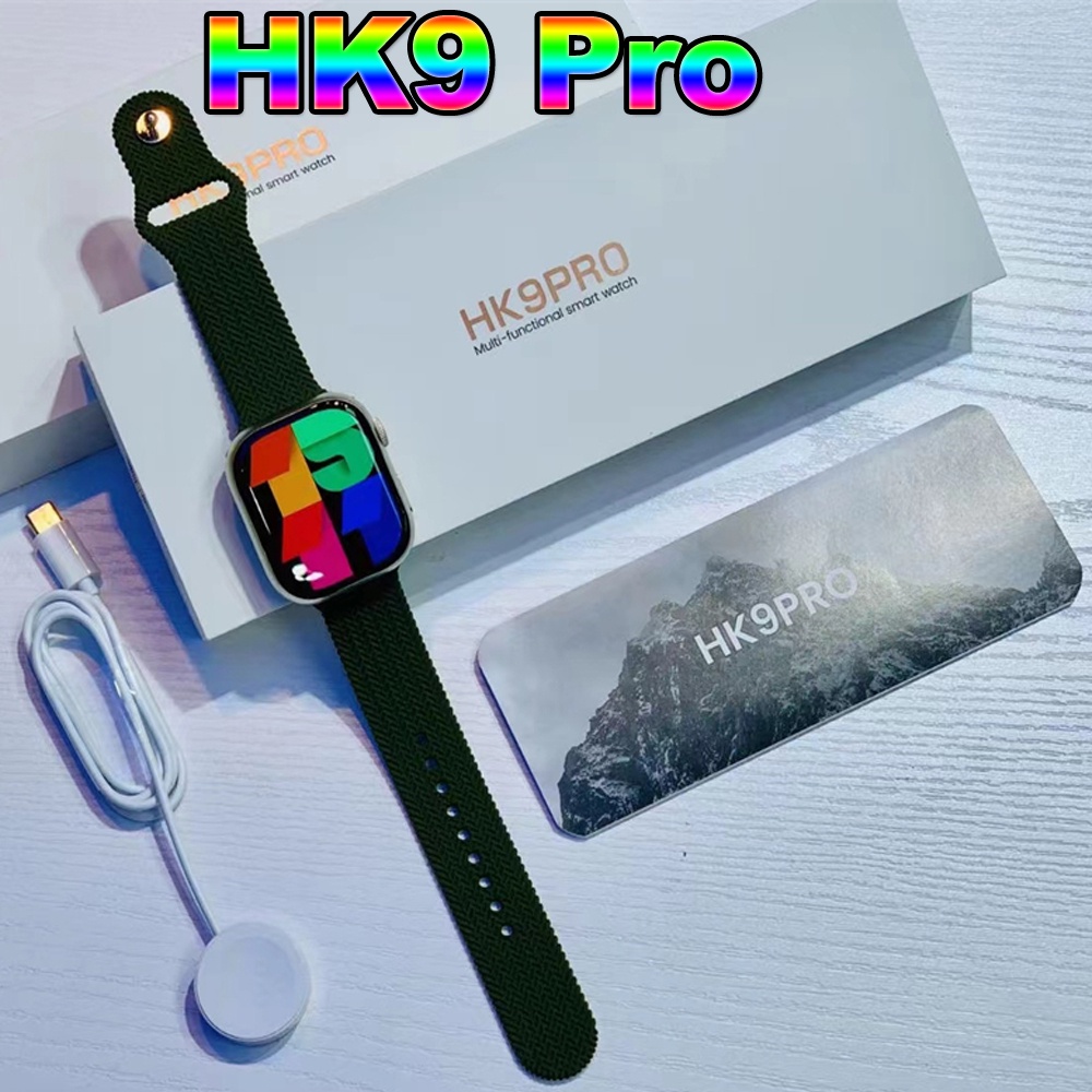 HK9 Pro Smart Watch Men AMOLED 2.02 Inch 45mm Series 8 Ultra Compass ...