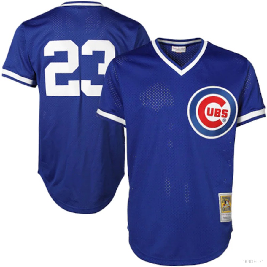 Men's Mitchell and Ness Chicago Cubs #26 Billy Williams Authentic White  Throwback MLB Jersey