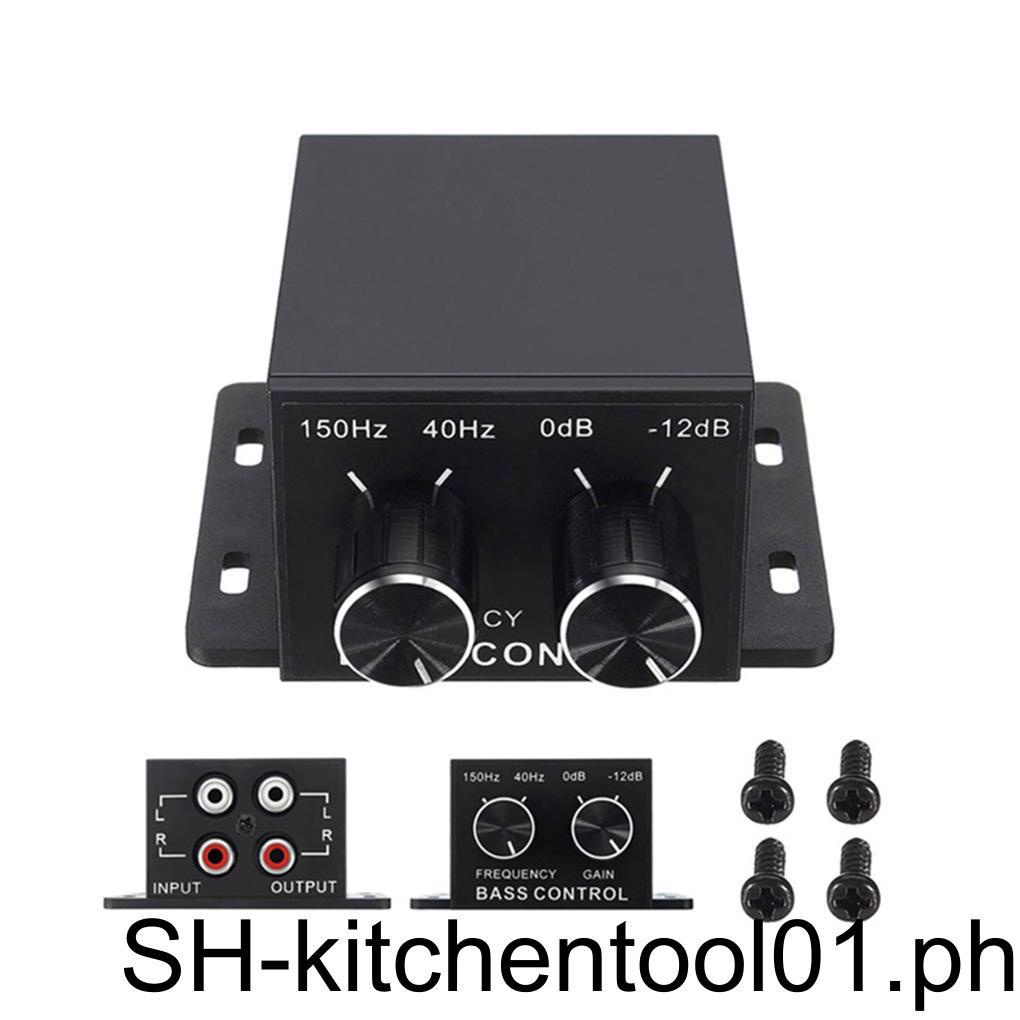 Auto Power Amplifier Compact Practical Audio Regulator Bass Subwoofer