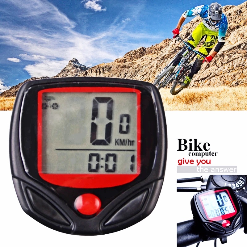 Bicycle Speedometer Bike Ride Speedometer Odometer Easy To Read Wired