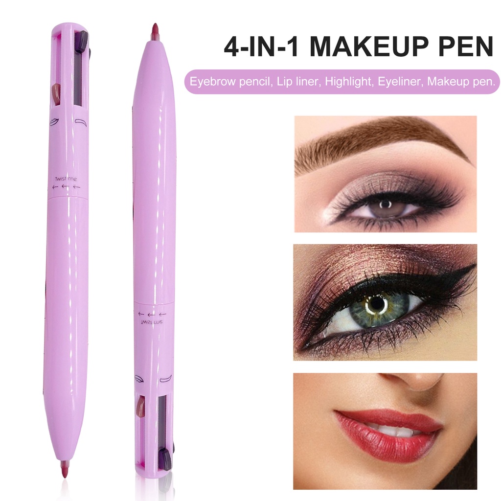 AEWaterproof Mild Texture Nonirritating Makeup Pen 4 in 1 Eyebrow