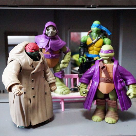 Limited Time DiscountGenuine Movable Joint Ninja Turtle Model Puppet