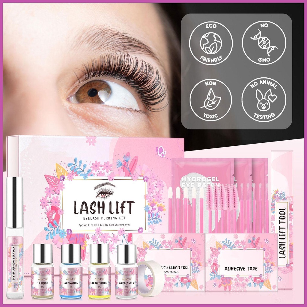 Eyelash perm set, keratin eyelash curling surgery, Barbie perm, longlasting stereotypes