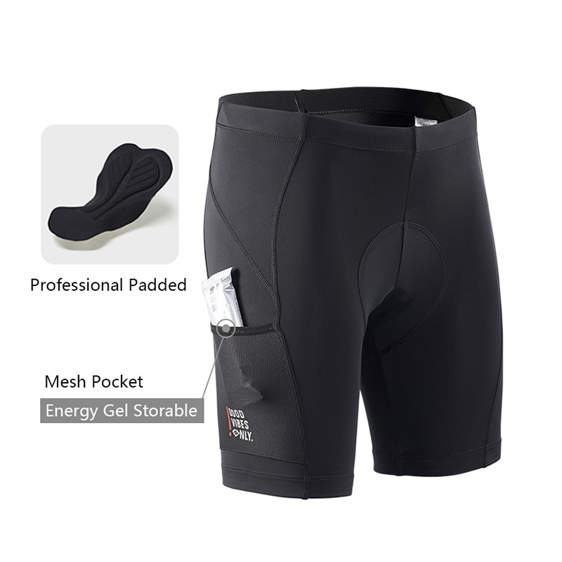 Santic Men Cycling Shorts Women 4D Padded Shockproof MTB Bike Shorts