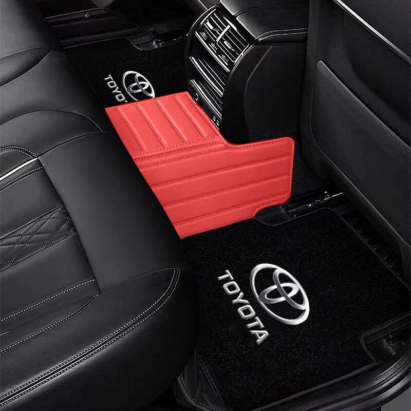 4PCS Carpet Flannel Odorless Antislip Car Floor Mats for Toyota Camry
