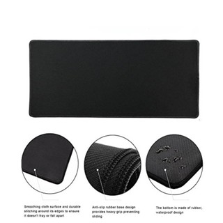 90cm*40cm pure black large mouse padmouse pad Extended game mouse pad ...