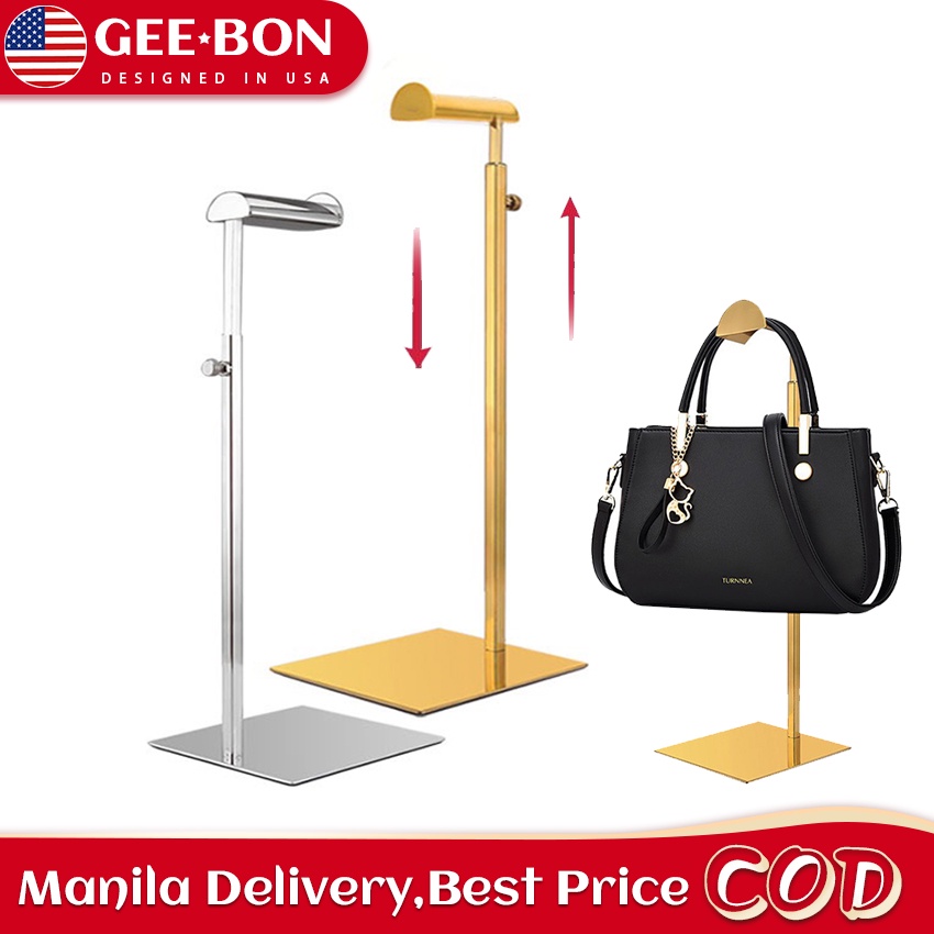 GEEBON Handbag Display Stand Adjustable Purses Handbag Single Hook ...