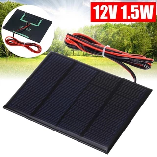 Onebuycart Mini Polysilicon Solar Panel 12V 3W Small Cell Module Charger Outdoor Portable DIY