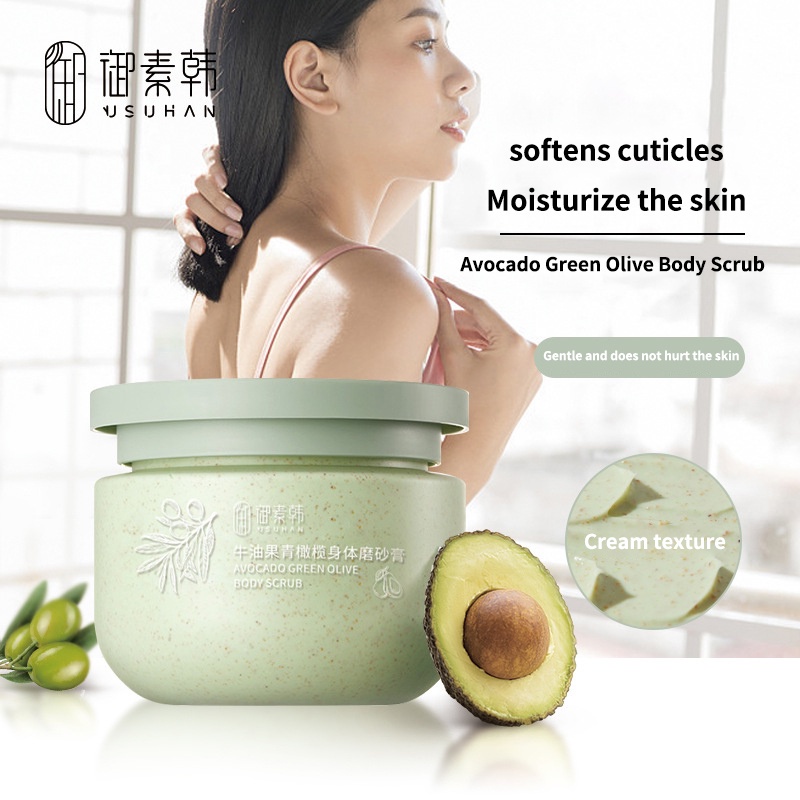 Avocado Ice Cream Body Scrub Facial Scrub Brilliant Peeling Cream Exfoliate Face Exfoliating