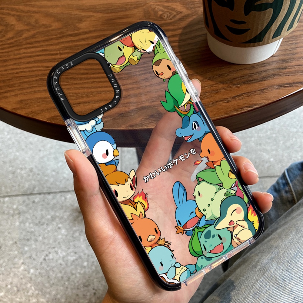 Cartoon Pokemon Phone Case Compatible For iPhone 14 13 12 Mini 11 Pro