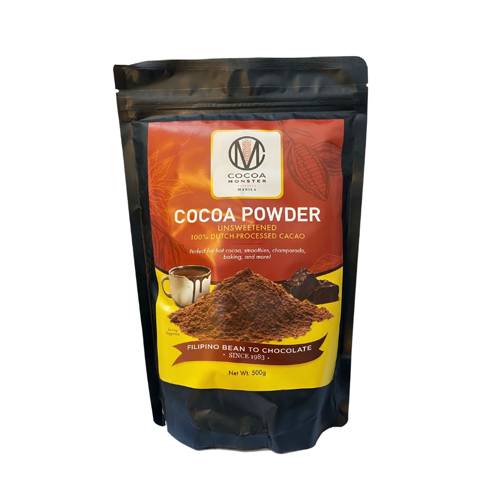 Cocoa Monster Pure Unsweetened Cocoa Powder | Shopee Philippines