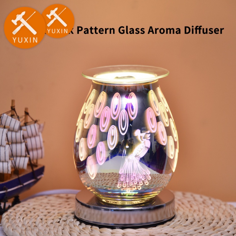 Electric Wax Melt Burner Touch Control Aroma Lamp Detachable Crystal Wax Warmer Electric