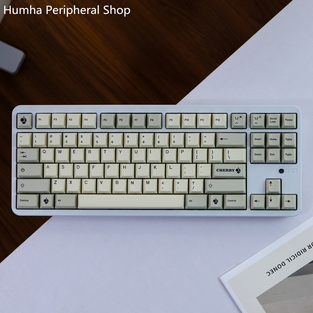 Humha Hineybeige keycap PBT material Dye-Sublimation Cherry profile ...