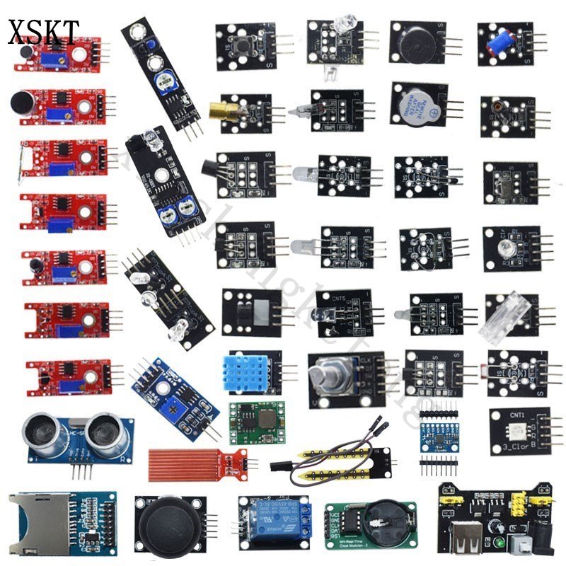 For arduino 45 in 1 Sensors Modules Starter Kit better than 37in1 ...