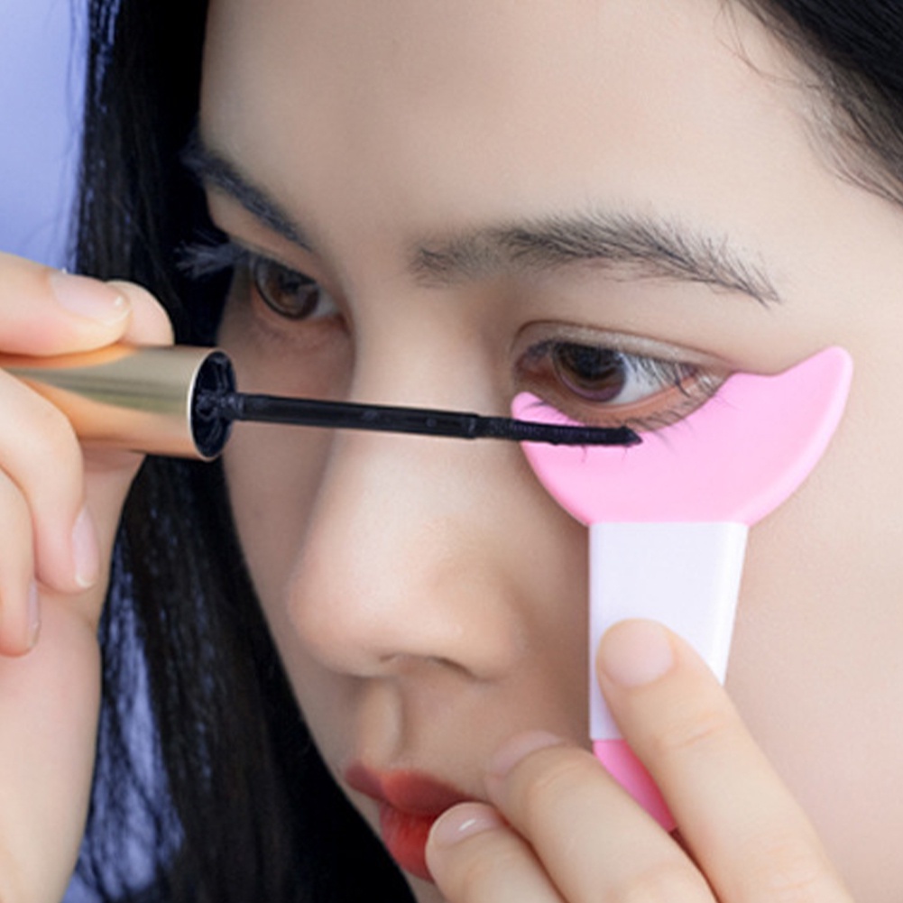 Resusable Silicone Eyeliner Stencils,Eyeliner Template Cosmetic Card