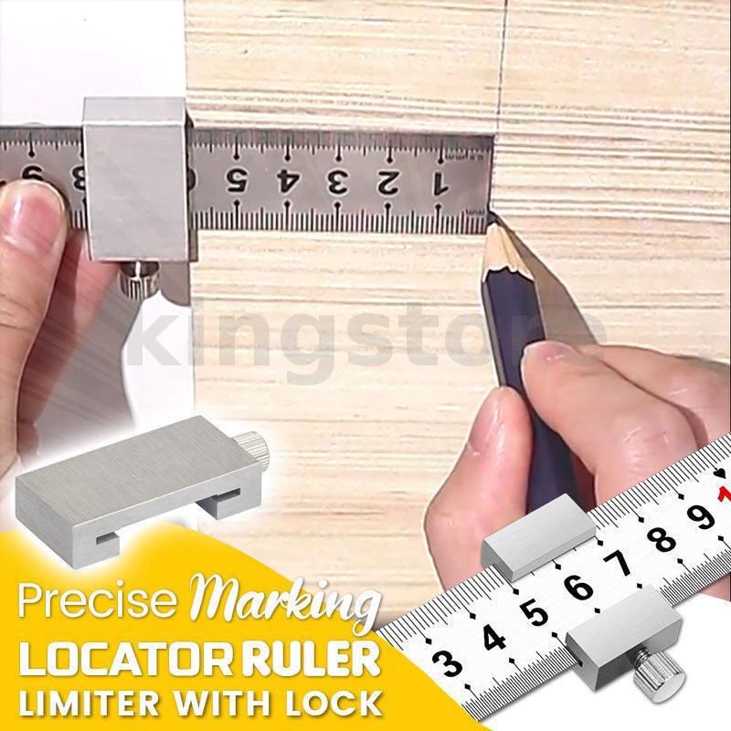 Mohoo Steel Ruler Positioning Block Angle Scriber Line Marking Gauge ...