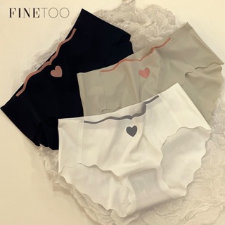 Finetoo Seamless Ice Silk Panty For Women Underwear