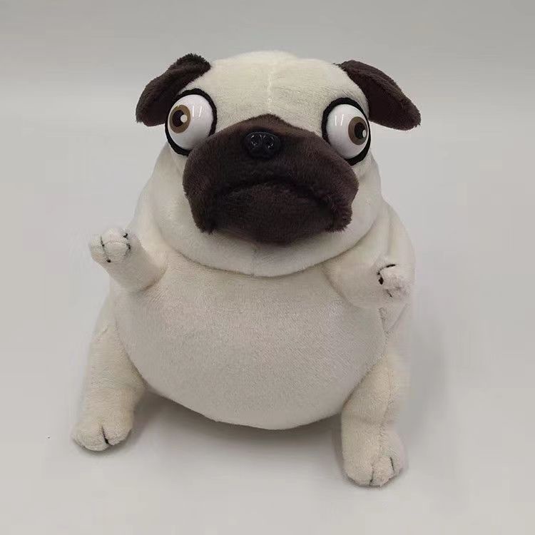 Pig The Pug A Dog In A Hat Plush Toy Stuffed Doll Plush Key Ring ...