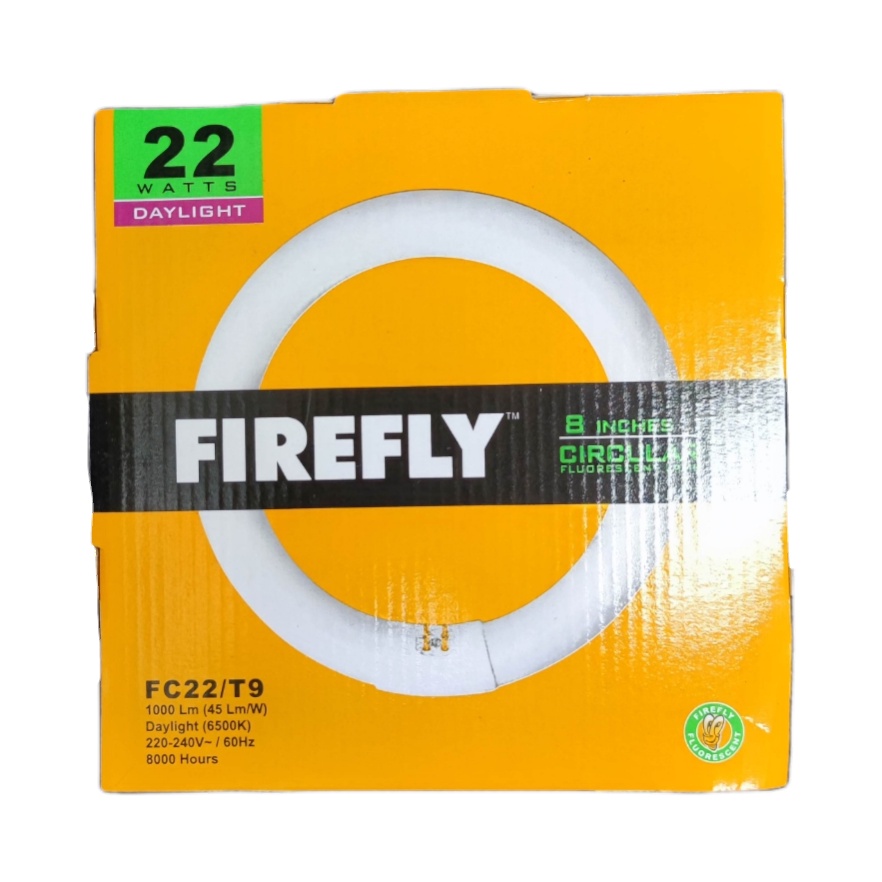 Firefly 22W Circular Fluorescent Tube T9 Daylight FC22/T9 Shopee