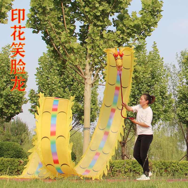 Fitness Dragon Dance Dragon Ribbon Dragon Satin Outdoor Exercise Middle ...