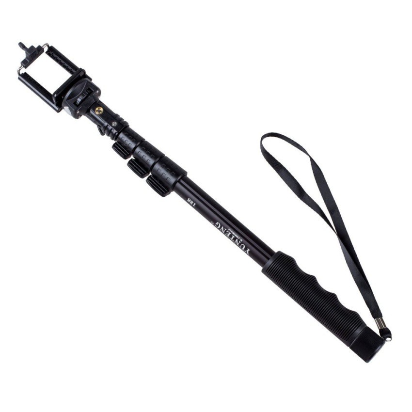 YunTeng YT188 40cm Universal Extendable Monopod (Black) Shopee