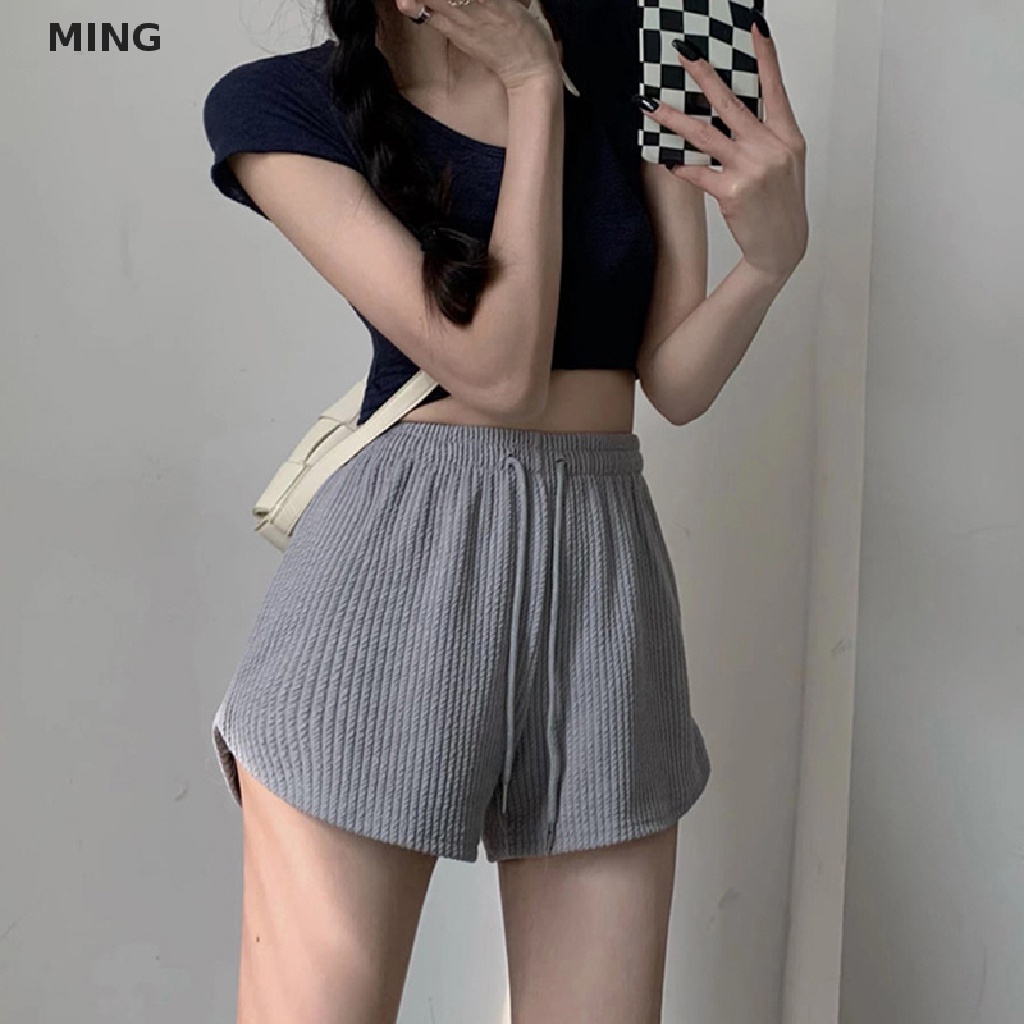 Ming New Women Home Leisure High Waist Shorts Hip Wrap Sports Hot Pants ...