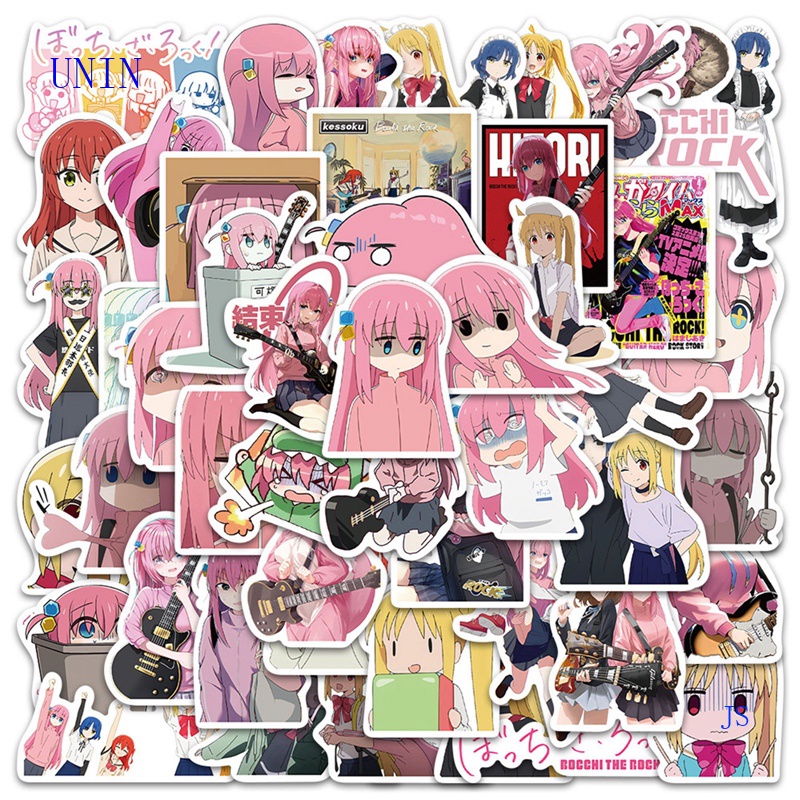 UNIN 50pcs/Set BOCCHI THE ROCK! Graffiti Stickers Cool DIY Suitcase ...